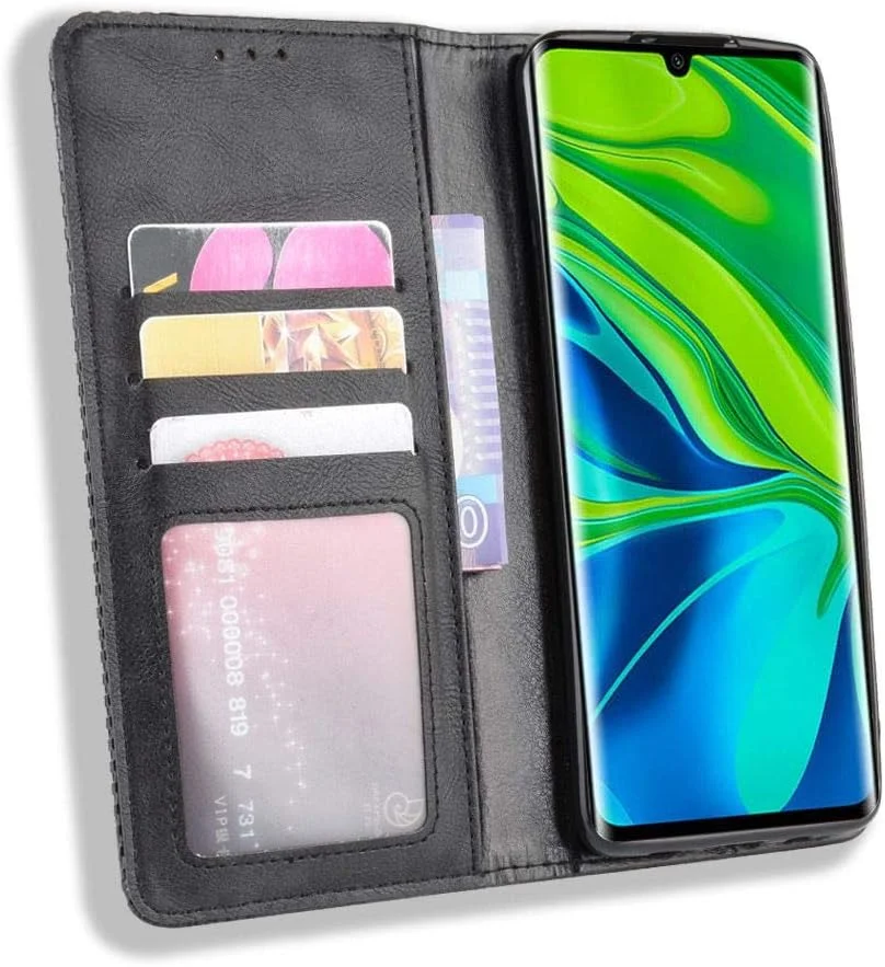کیف محافظ چرمی Manyip برای گوشی های شیائومی Mi Note 10/Note 10 Pro، کاور تاشو و کیف پول دار، قاب گوشی مغناطیسی رترو، کیف پول گوشی با جای کارت کیف محافظ چرمی Manyip برای گوشی های شیائومی Mi Note 10/Note 10 Pro، کاور تاشو و کیف پول دار، قاب گوشی مغناطیسی رترو، کیف پول گوشی با جای کارت
