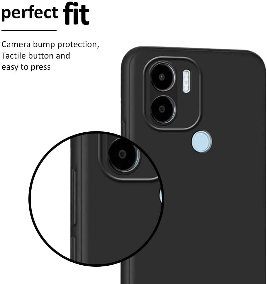 کاور محافظ گوشی شیائومی ردمی A1 پلاس / ردمی A2 پلاس، جنس سیلیکون TPU نرم و مات با محافظت از دوربین، انعطاف پذیر، مناسب برای ردمی A1+ (مشکی) کاور محافظ گوشی شیائومی ردمی A1 پلاس / ردمی A2 پلاس، جنس سیلیکون TPU نرم و مات با محافظت از دوربین، انعطاف پذیر، مناسب برای ردمی A1+ (مشکی)