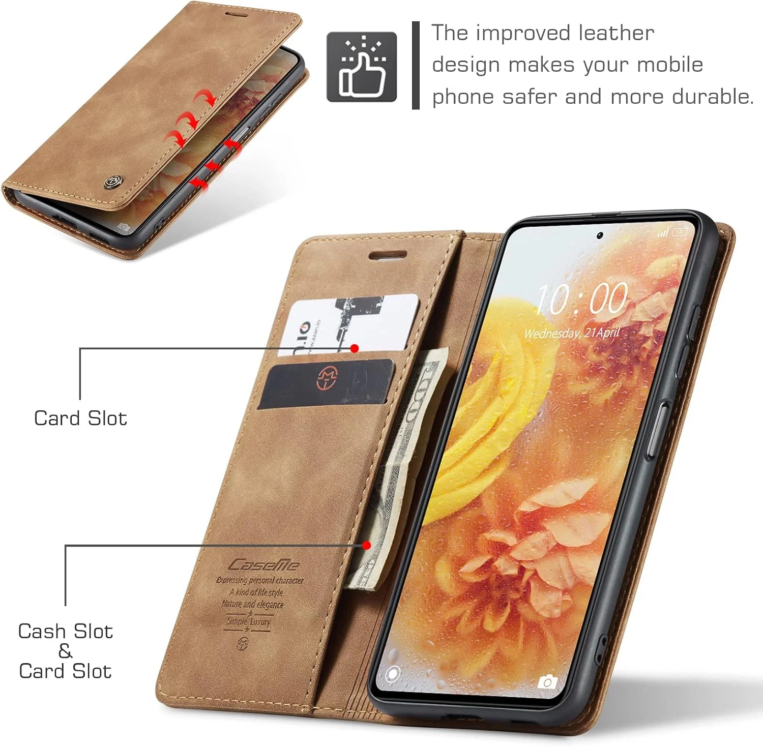 کاور چرمی پریمیوم گوشی شیائومی ردمی نوت 12 پرو+ 5G / نوت 12 پرو پلاس 5G، دارای جای کارت، کیف پول و قابلیت استند - قهوه ای کاور چرمی پریمیوم گوشی شیائومی ردمی نوت 12 پرو+ 5G / نوت 12 پرو پلاس 5G، دارای جای کارت، کیف پول و قابلیت استند - قهوه ای