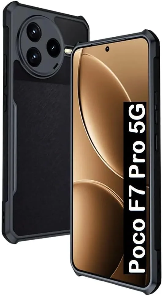 کاور محافظ گوشی شیائومی POCO F7 Pro، کاور پشتی سخت PC شفاف با حاشیه TPU ضد ضربه، محافظت 360 درجه در برابر ضربه، محافظ لنز دوربین، پوشش ضد زرد شدن برای POCO F7 Pro کاور محافظ گوشی شیائومی POCO F7 Pro، کاور پشتی سخت PC شفاف با حاشیه TPU ضد ضربه، محافظت 360 درجه در برابر ضربه، محافظ لنز دوربین، پوشش ضد زرد شدن برای POCO F7 Pro