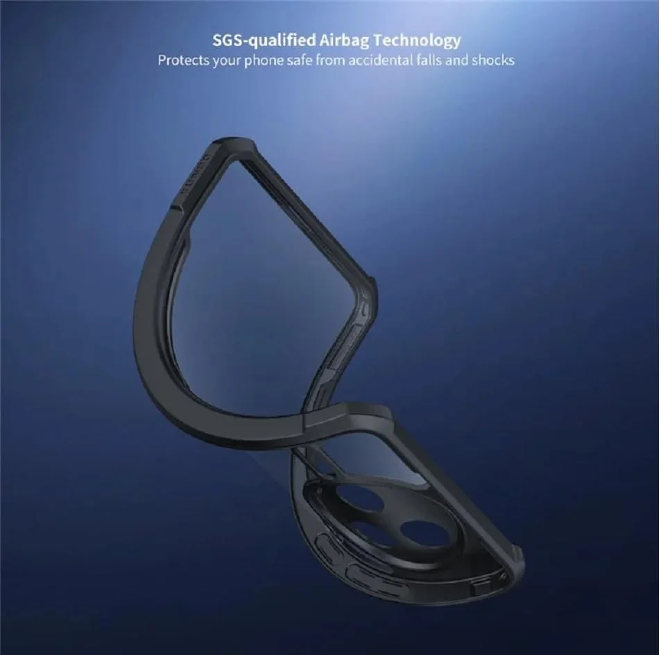 کاور محافظ گوشی شیائومی POCO F7 Pro، کاور پشتی سخت PC شفاف با حاشیه TPU ضد ضربه، محافظت 360 درجه در برابر ضربه، محافظ لنز دوربین، پوشش ضد زرد شدن برای POCO F7 Pro