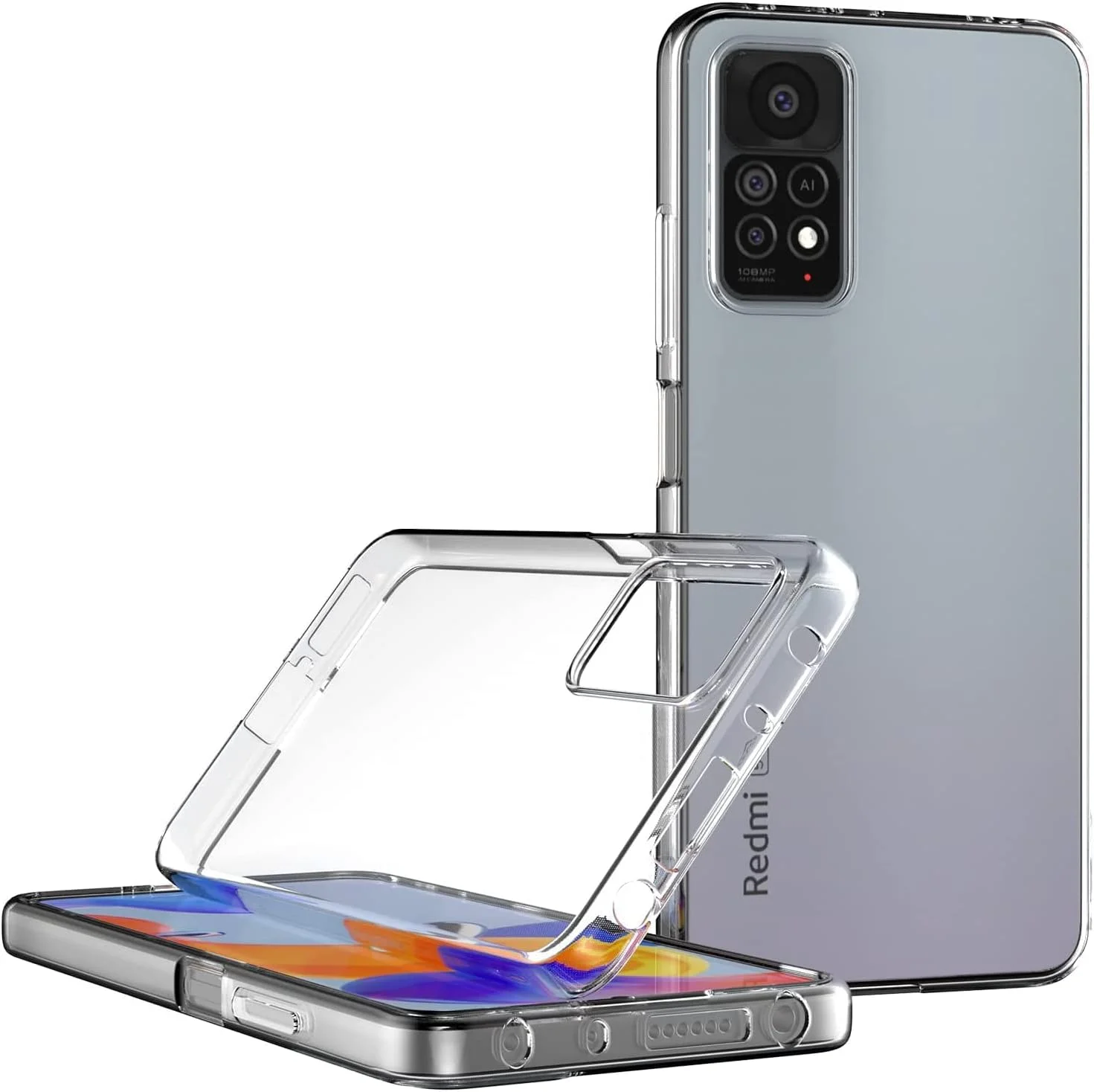 قاب محافظ ژله ای نرم و شفاف MaiJin مناسب برای گوشی شیائومی ردمی نوت 11 پرو 4G / ردمی نوت 11 پرو 5G (6.67 اینچ) قاب محافظ ژله ای نرم و شفاف MaiJin مناسب برای گوشی شیائومی ردمی نوت 11 پرو 4G / ردمی نوت 11 پرو 5G (6.67 اینچ)