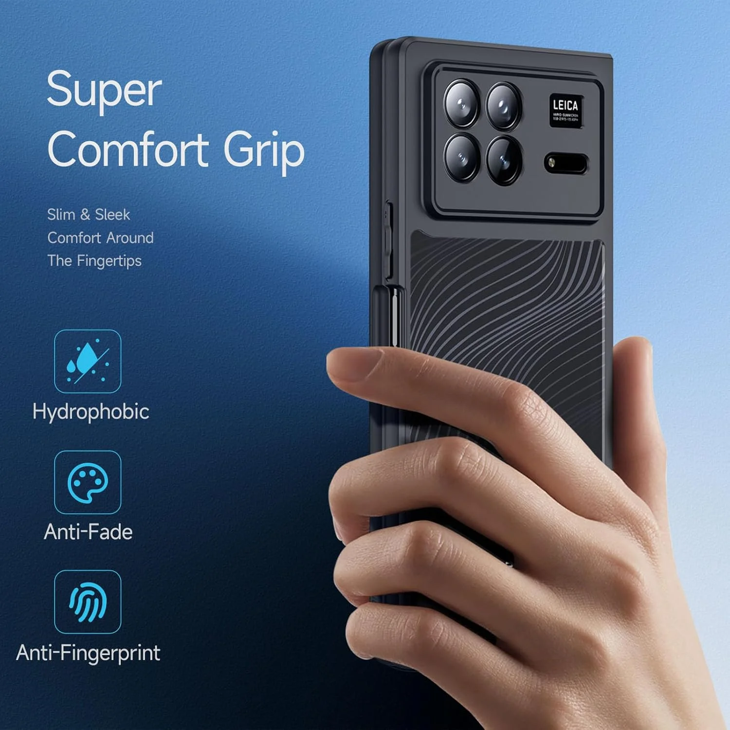 قاب محافظ سری آیمو داکس دوکیس برای شیائومی میکس فولد 3 – قاب محافظ مات باریک، محافظت در برابر ضربه، ضد لغزش – مشکی قاب محافظ سری آیمو داکس دوکیس برای شیائومی میکس فولد 3 – قاب محافظ مات باریک، محافظت در برابر ضربه، ضد لغزش – مشکی