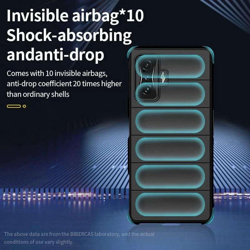 قاب محافظ گوشی شیائومی ردمی K50 گیمینگ، کاور سیلیکونی TPU انعطاف پذیر ضد لغزش و ضد ضربه EabHulie برای شیائومی پوکو F4 GT/ ردمی K50 گیمینگ - بنفش قاب محافظ گوشی شیائومی ردمی K50 گیمینگ، کاور سیلیکونی TPU انعطاف پذیر ضد لغزش و ضد ضربه EabHulie برای شیائومی پوکو F4 GT/ ردمی K50 گیمینگ - بنفش