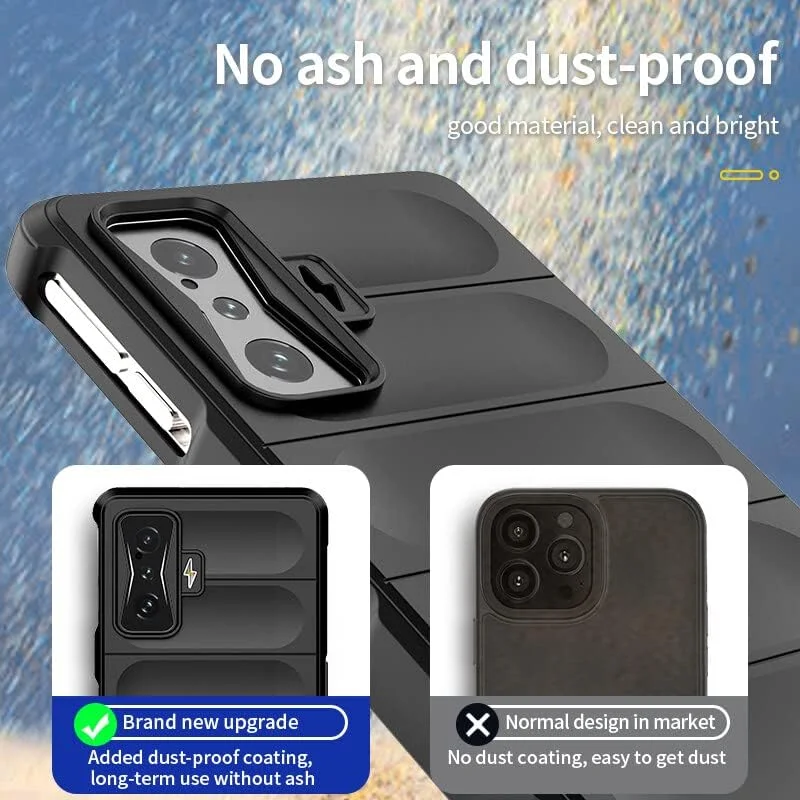 قاب محافظ گوشی شیائومی ردمی K50 گیمینگ، کاور سیلیکونی TPU انعطاف پذیر ضد لغزش و ضد ضربه EabHulie برای شیائومی پوکو F4 GT/ ردمی K50 گیمینگ - بنفش قاب محافظ گوشی شیائومی ردمی K50 گیمینگ، کاور سیلیکونی TPU انعطاف پذیر ضد لغزش و ضد ضربه EabHulie برای شیائومی پوکو F4 GT/ ردمی K50 گیمینگ - بنفش