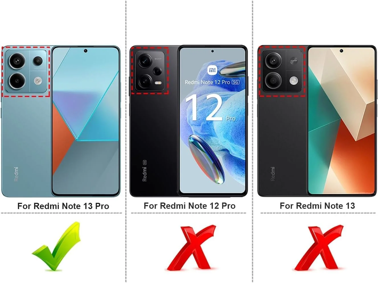 کاور محافظ ژله ای گوشی شیائومی ردمی نوت 13 پرو 5G / پوکو X6، ساخته شده از سیلیکون TPU نرم، سبک و مقاوم در برابر ضربه، با محافظت از دوربین (مشکی)