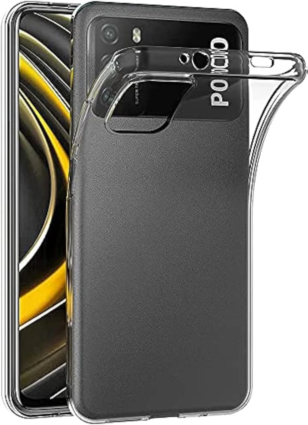 قاب مایجین برای شیائومی می پوکو ام 3 (6.53 اینچ) ژله ای نرم TPU با پوشش پشتی شفاف قاب مایجین برای شیائومی می پوکو ام 3 (6.53 اینچ) ژله ای نرم TPU با پوشش پشتی شفاف