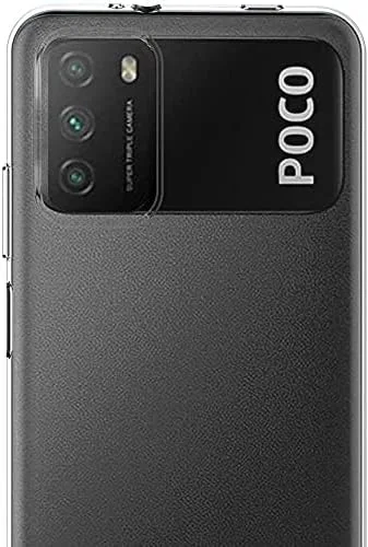 قاب مایجین برای شیائومی می پوکو ام 3 (6.53 اینچ) ژله ای نرم TPU با پوشش پشتی شفاف