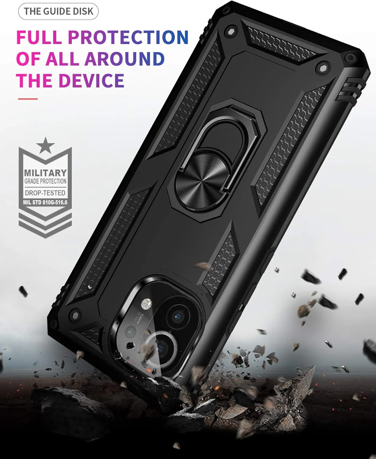 کاور سیلیکونی شیائومی Mi 11 مدل SORAKA به همراه حلقه و صفحه فلزی برای هولدر مغناطیسی خودرو کاور سیلیکونی شیائومی Mi 11 مدل SORAKA به همراه حلقه و صفحه فلزی برای هولدر مغناطیسی خودرو