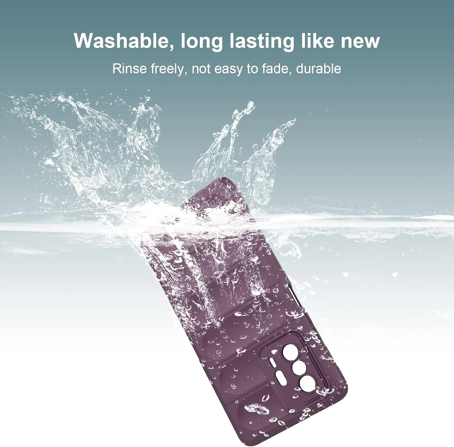 قاب سیلیکونی مایع با آستر میکروفیبر ضد خش و محافظت از دوربین، بنفش، مناسب برای شیائومی 11T 5G / شیائومی 11T Pro 5G