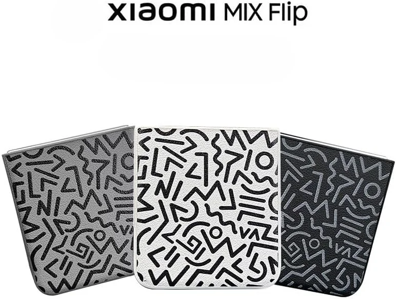 کاور چرمی نرم Gruattreay سازگار با گوشی شیائومی میکس فلیپ (2024)، محافظ باریک و سبک دوربین کاور چرمی نرم Gruattreay سازگار با گوشی شیائومی میکس فلیپ (2024)، محافظ باریک و سبک دوربین