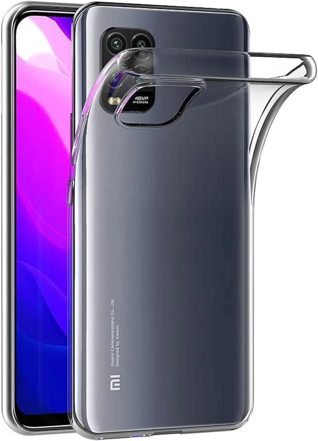قاب محافظ ژله‌ای نرم و شفاف MaiJin مناسب برای گوشی شیائومی Mi 10 Lite 5G (سایز 6.57 اینچ)
