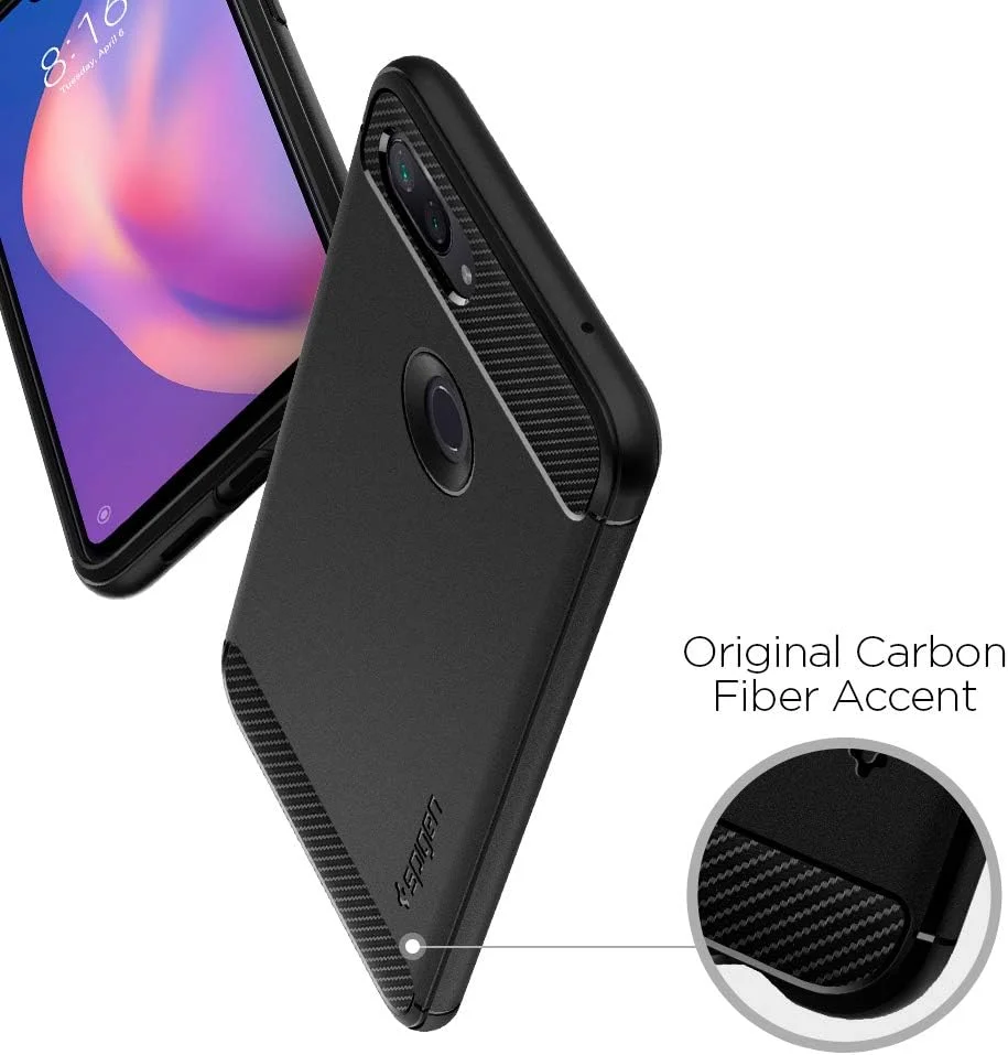 کاور محافظ ضد ضربه مدل Rugged Armor اسپیگن مناسب برای گوشی شیائومی Mi 8 Lite - مشکی کاور محافظ ضد ضربه مدل Rugged Armor اسپیگن مناسب برای گوشی شیائومی Mi 8 Lite - مشکی