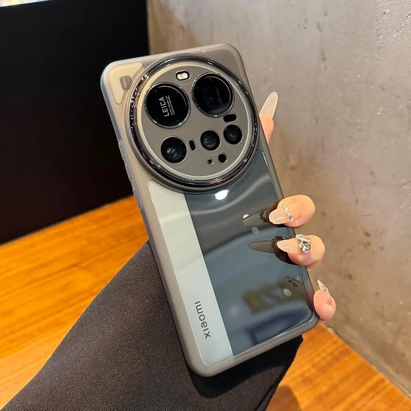 قاب محافظ باریک TPU برای شیائومی 15 اولترا 5G با محافظ لنز شیشه ای حرارت دیده، پوشش مات نیمه شفاف و ضد ضربه برای زنان، مردان، دختران و پسران - قاب ضد اثر انگشت برای شیائومی 15 اولترا 5G، شفاف قاب محافظ باریک TPU برای شیائومی 15 اولترا 5G با محافظ لنز شیشه ای حرارت دیده، پوشش مات نیمه شفاف و ضد ضربه برای زنان، مردان، دختران و پسران - قاب ضد اثر انگشت برای شیائومی 15 اولترا 5G، شفاف