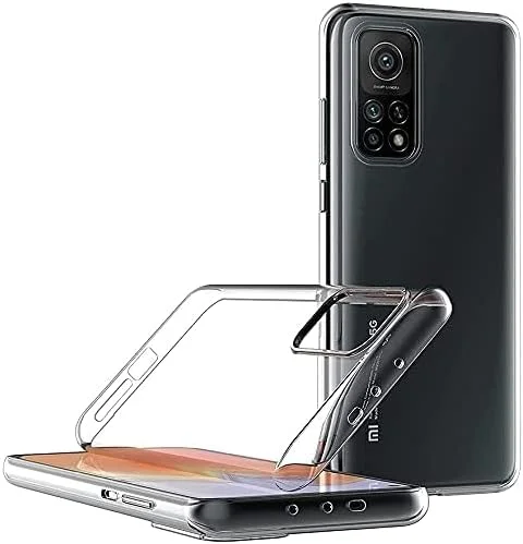 قاب محافظ مایجین برای شیائومی می 10T 5G / شیائومی می 10T Pro 5G (6.67 اینچ)، ژلهای نرم TPU، بامپر، پوشش پشتی شفاف قاب محافظ مایجین برای شیائومی می 10T 5G / شیائومی می 10T Pro 5G (6.67 اینچ)، ژلهای نرم TPU، بامپر، پوشش پشتی شفاف