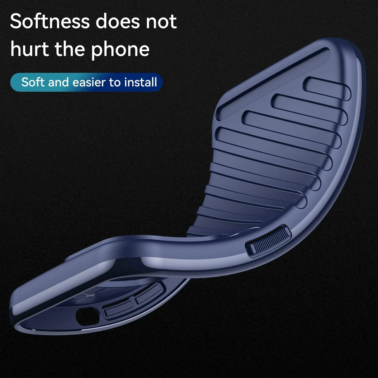 قاب محافظ گوشی شیائومی 12 پرو، TPU نرم، ضد ضربه، محافظ تلفن همراه شیائومی 12 پرو (آبی)