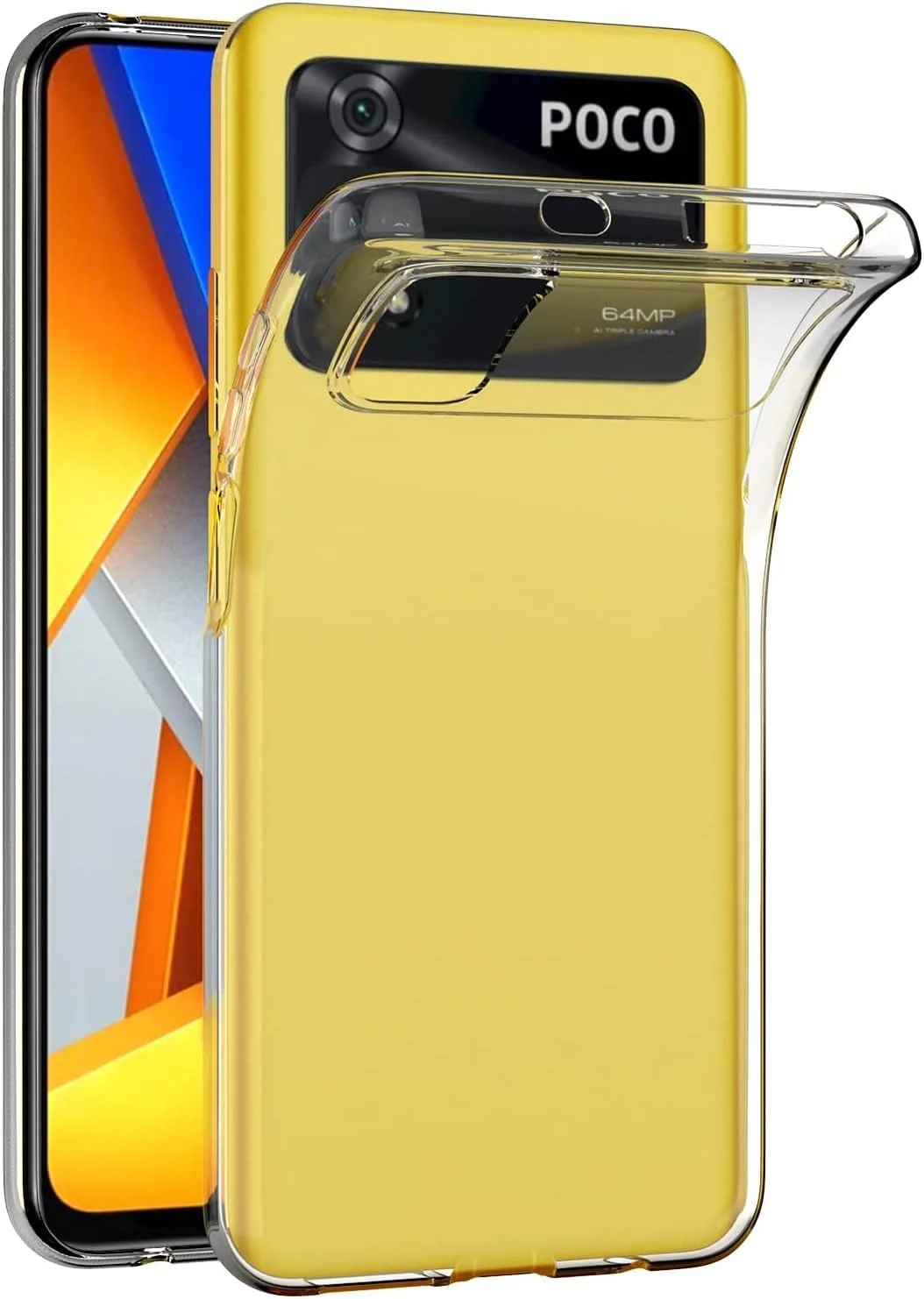 قاب محافظ مای جین برای گوشی شیائومی پوکو M4 پرو 4G (6.43 اینچ) ژله ای نرم TPU با پوشش پشتی شفاف قاب محافظ مای جین برای گوشی شیائومی پوکو M4 پرو 4G (6.43 اینچ) ژله ای نرم TPU با پوشش پشتی شفاف