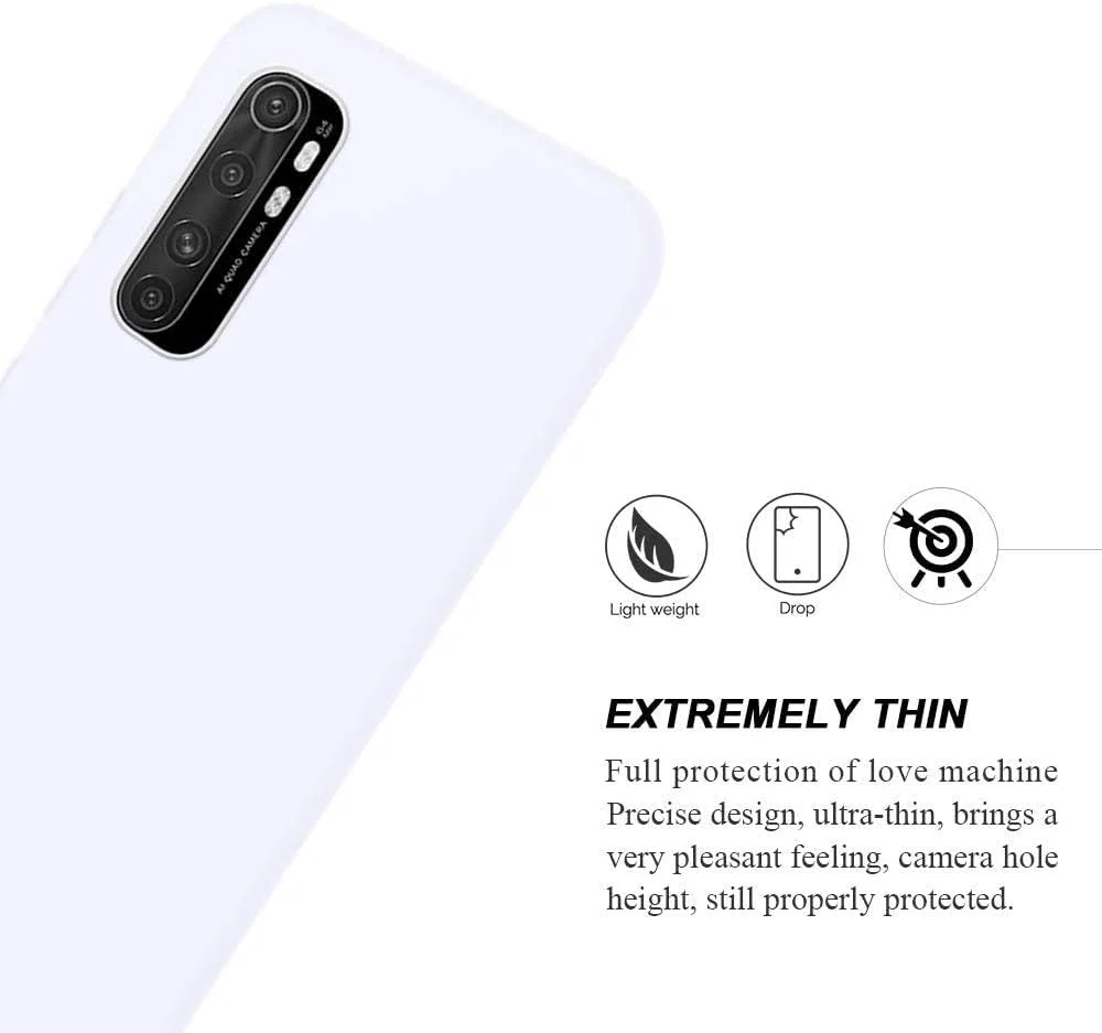 کاور سیلیکونی TPU رنگی Hkess بسته 6 عددی مناسب برای گوشی شیائومی Mi Note 10 Lite، کاور فوق العاده نازک و نرم TPU، محافظت کامل از گوشی، ضد ضربه و بسیار باریک کاور سیلیکونی TPU رنگی Hkess بسته 6 عددی مناسب برای گوشی شیائومی Mi Note 10 Lite، کاور فوق العاده نازک و نرم TPU، محافظت کامل از گوشی، ضد ضربه و بسیار باریک