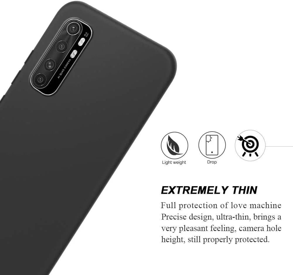 کاور سیلیکونی TPU رنگی Hkess بسته 6 عددی مناسب برای گوشی شیائومی Mi Note 10 Lite، کاور فوق العاده نازک و نرم TPU، محافظت کامل از گوشی، ضد ضربه و بسیار باریک کاور سیلیکونی TPU رنگی Hkess بسته 6 عددی مناسب برای گوشی شیائومی Mi Note 10 Lite، کاور فوق العاده نازک و نرم TPU، محافظت کامل از گوشی، ضد ضربه و بسیار باریک