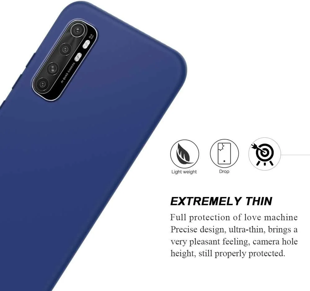 کاور سیلیکونی TPU رنگی Hkess بسته 6 عددی مناسب برای گوشی شیائومی Mi Note 10 Lite، کاور فوق العاده نازک و نرم TPU، محافظت کامل از گوشی، ضد ضربه و بسیار باریک کاور سیلیکونی TPU رنگی Hkess بسته 6 عددی مناسب برای گوشی شیائومی Mi Note 10 Lite، کاور فوق العاده نازک و نرم TPU، محافظت کامل از گوشی، ضد ضربه و بسیار باریک