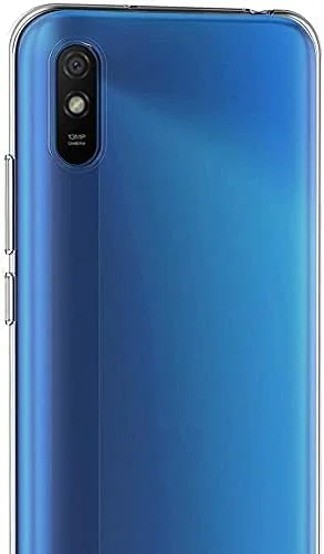 قاب محافظ ژله ای نرم مای جین مناسب برای گوشی شیائومی می ردمی 9A / ردمی 9i / ردمی 9AT (6.53 اینچ) با پوشش پشتی شفاف