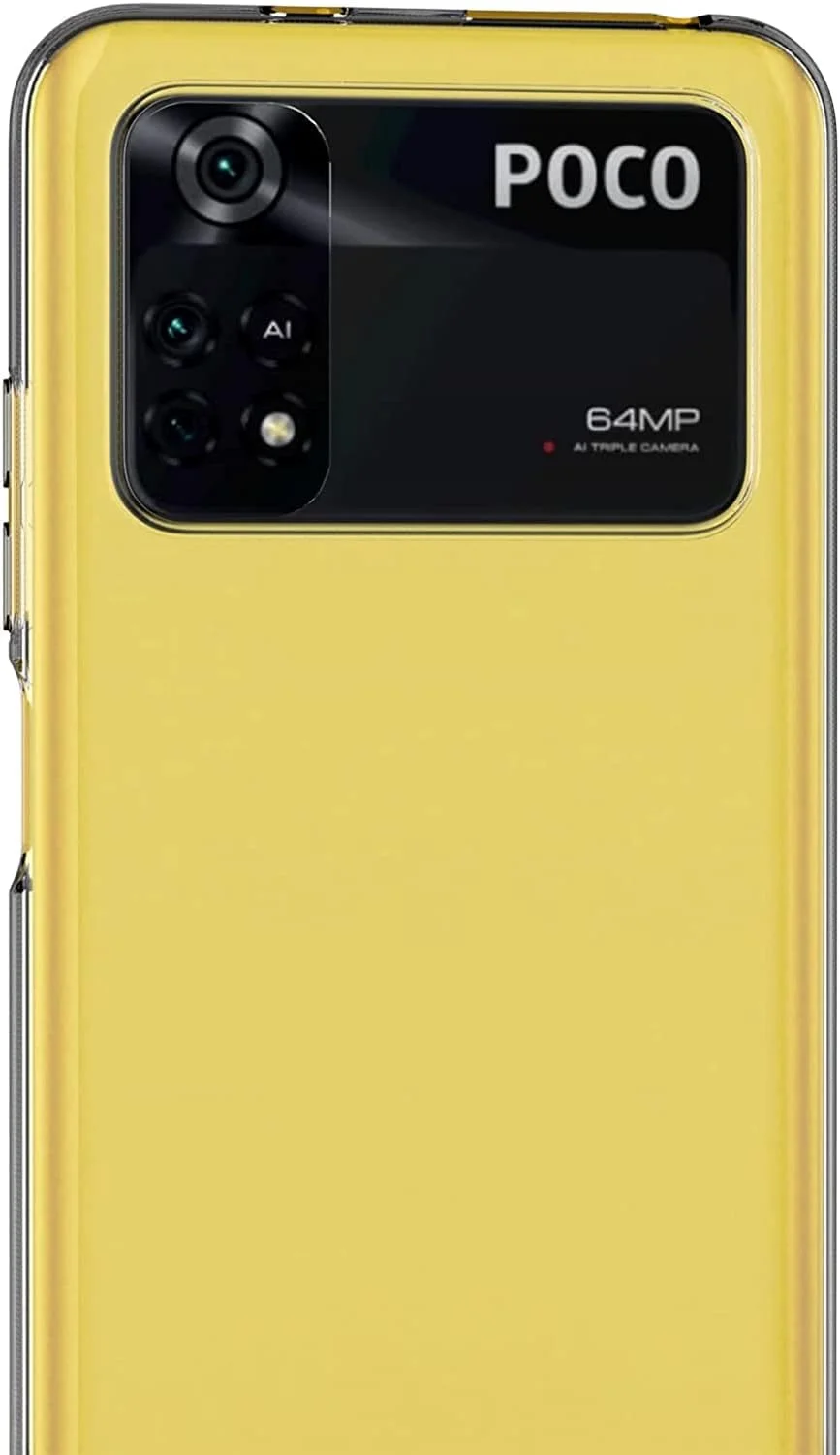 قاب محافظ مای جین برای گوشی شیائومی پوکو M4 پرو 4G (6.43 اینچ) ژله ای نرم TPU با پوشش پشتی شفاف قاب محافظ مای جین برای گوشی شیائومی پوکو M4 پرو 4G (6.43 اینچ) ژله ای نرم TPU با پوشش پشتی شفاف