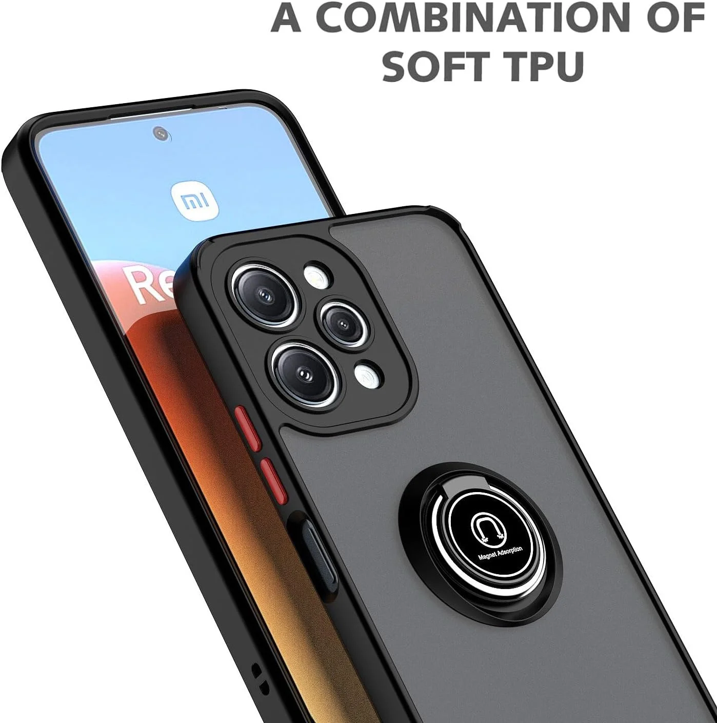 کاور محافظ گوشی شیائومی ردمی 12 4G مدل Zubitech با حلقه فلزی چرخان، استند و قابلیت اتصال مغناطیسی به هولدر خودرو، ضد ضربه و دارای بامپر TPU (آبی) کاور محافظ گوشی شیائومی ردمی 12 4G مدل Zubitech با حلقه فلزی چرخان، استند و قابلیت اتصال مغناطیسی به هولدر خودرو، ضد ضربه و دارای بامپر TPU (آبی)