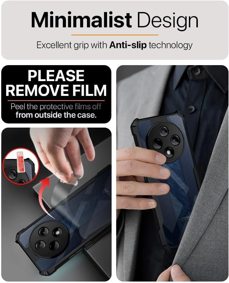 قاب پشتی شفاف سازگار با شیائومی ردمی 14C | کاور محافظ کریستالی شفاف سخت PC با سپر TPU، کاور محافظ ضد ضربه برای شیائومی ردمی 14C قاب پشتی شفاف سازگار با شیائومی ردمی 14C | کاور محافظ کریستالی شفاف سخت PC با سپر TPU، کاور محافظ ضد ضربه برای شیائومی ردمی 14C