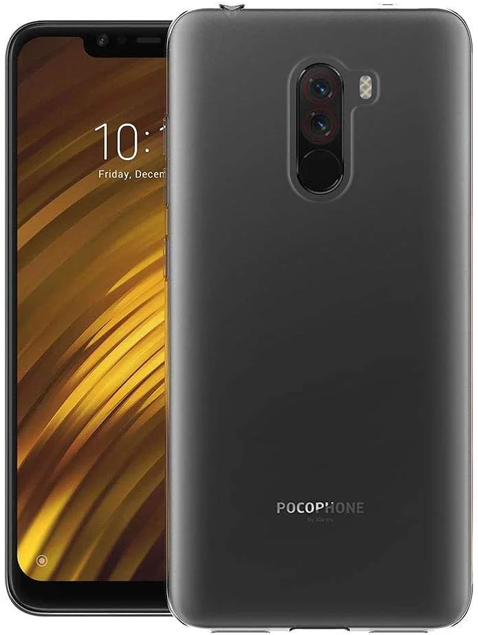 کاور محافظ گوشی شیائومی پوکوفون F1 (6.18 اینچ) جنس ژله ای TPU نرم، بامپر و پشت شفاف کاور محافظ گوشی شیائومی پوکوفون F1 (6.18 اینچ) جنس ژله ای TPU نرم، بامپر و پشت شفاف