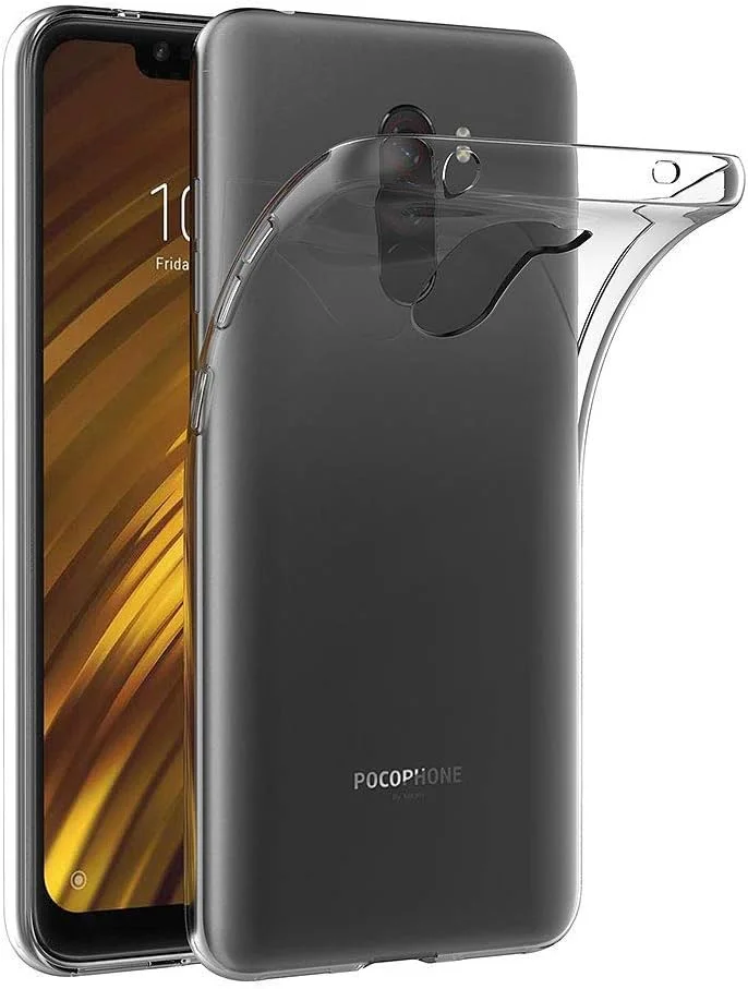 قاب محافظ گوشی شیائومی پوکوفون F1 (6.18 اینچ)، جنس ژله ای TPU نرم، پوشش پشتی شفاف قاب محافظ گوشی شیائومی پوکوفون F1 (6.18 اینچ)، جنس ژله ای TPU نرم، پوشش پشتی شفاف