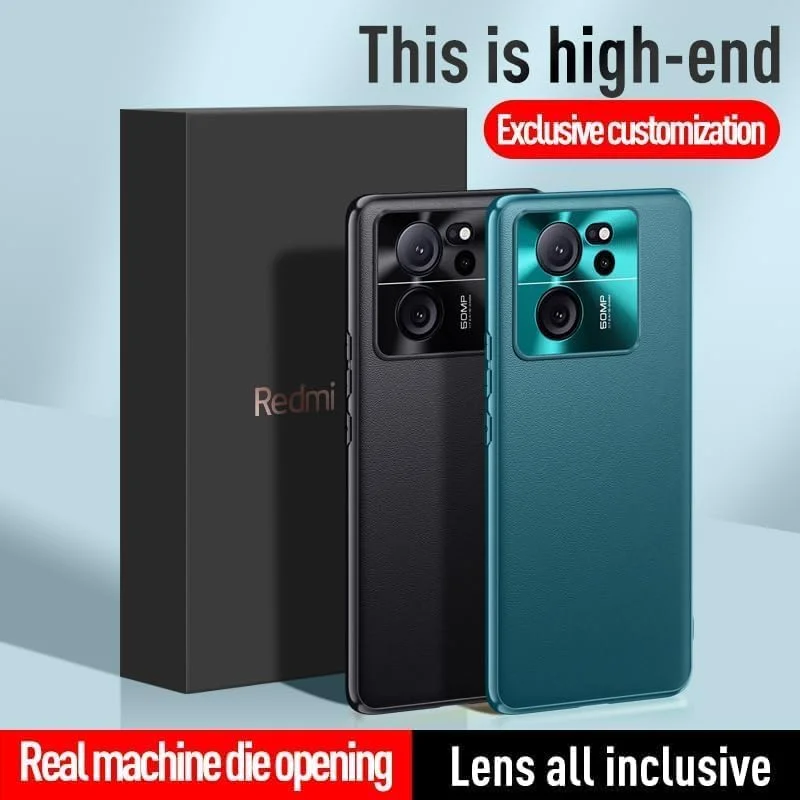 کاور باریک Gruattreay سازگار با Xiaomi 13T Pro 2023، روکش چرمی ساده، محافظ فلزی آبکاری شده دوربین، ضد اثر انگشت، ضد خش، ضد ضربه، کاور سبک و نازک (آبی-سبز) کاور باریک Gruattreay سازگار با Xiaomi 13T Pro 2023، روکش چرمی ساده، محافظ فلزی آبکاری شده دوربین، ضد اثر انگشت، ضد خش، ضد ضربه، کاور سبک و نازک (آبی-سبز)