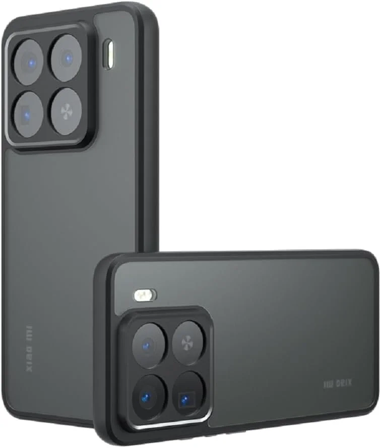 کاور محافظ گوشی سازگار با شیائومی 15، ضد ضربه، ضد لغزش، ضد خش و ضد اثر انگشت، قاب محافظ سازگار با شیائومی 15 (مشکی)