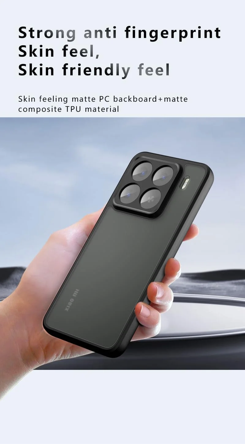 کاور محافظ گوشی سازگار با شیائومی 15، ضد ضربه، ضد لغزش، ضد خش و ضد اثر انگشت، قاب محافظ سازگار با شیائومی 15 (مشکی) کاور محافظ گوشی سازگار با شیائومی 15، ضد ضربه، ضد لغزش، ضد خش و ضد اثر انگشت، قاب محافظ سازگار با شیائومی 15 (مشکی)