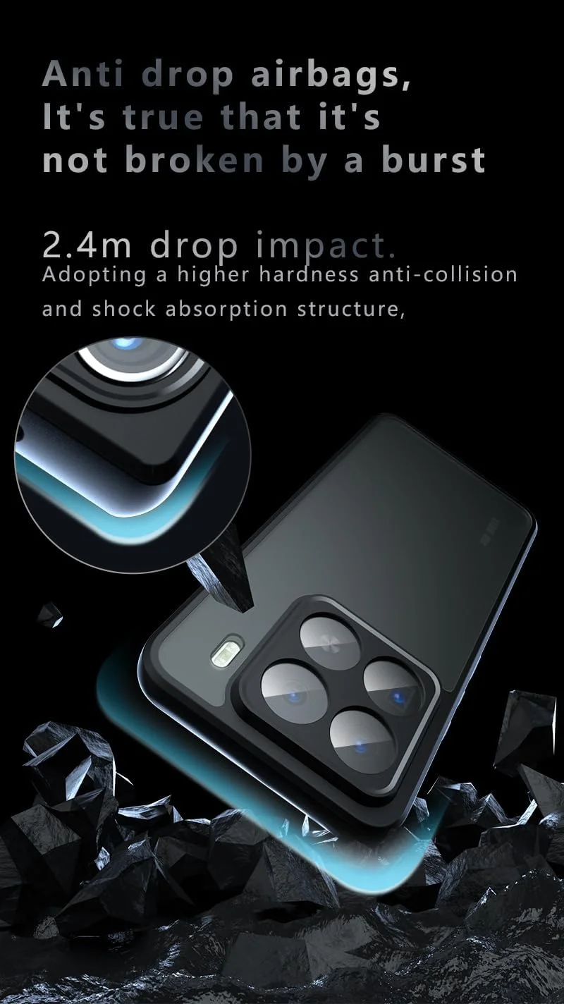 کاور محافظ گوشی سازگار با شیائومی 15، ضد ضربه، ضد لغزش، ضد خش و ضد اثر انگشت، قاب محافظ سازگار با شیائومی 15 (مشکی) کاور محافظ گوشی سازگار با شیائومی 15، ضد ضربه، ضد لغزش، ضد خش و ضد اثر انگشت، قاب محافظ سازگار با شیائومی 15 (مشکی)