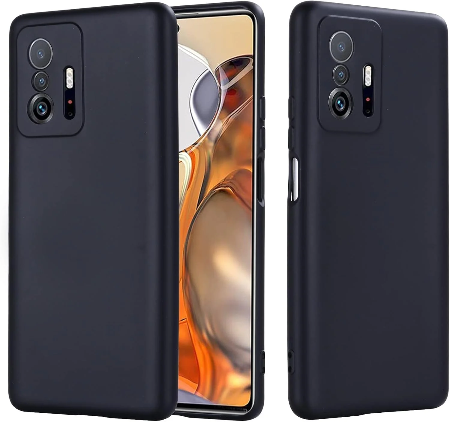 کاور محافظ گوشی شیائومی 11T Pro، بسیار باریک، سیلیکونی TPU نرم، ضد ضربه، مناسب برای شیائومی 11T Pro با اندازه 6.67 اینچ کاور محافظ گوشی شیائومی 11T Pro، بسیار باریک، سیلیکونی TPU نرم، ضد ضربه، مناسب برای شیائومی 11T Pro با اندازه 6.67 اینچ