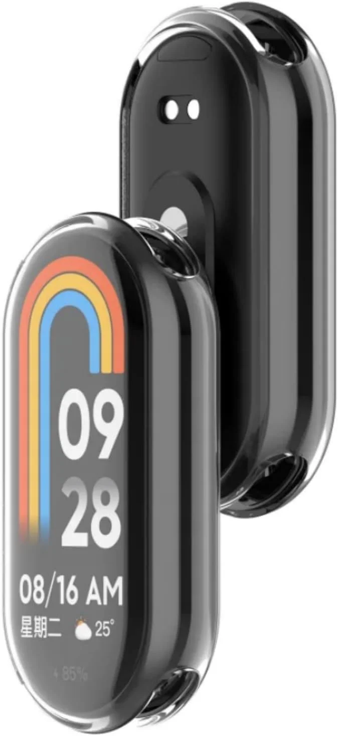 محافظ صفحه نمایش Skeido برای شیائومی می بند 8، محافظ صفحه نمایش TPU نرم با کنترل لمسی حساس، لوازم جانبی می بند 8 (شفاف) محافظ صفحه نمایش Skeido برای شیائومی می بند 8، محافظ صفحه نمایش TPU نرم با کنترل لمسی حساس، لوازم جانبی می بند 8 (شفاف)