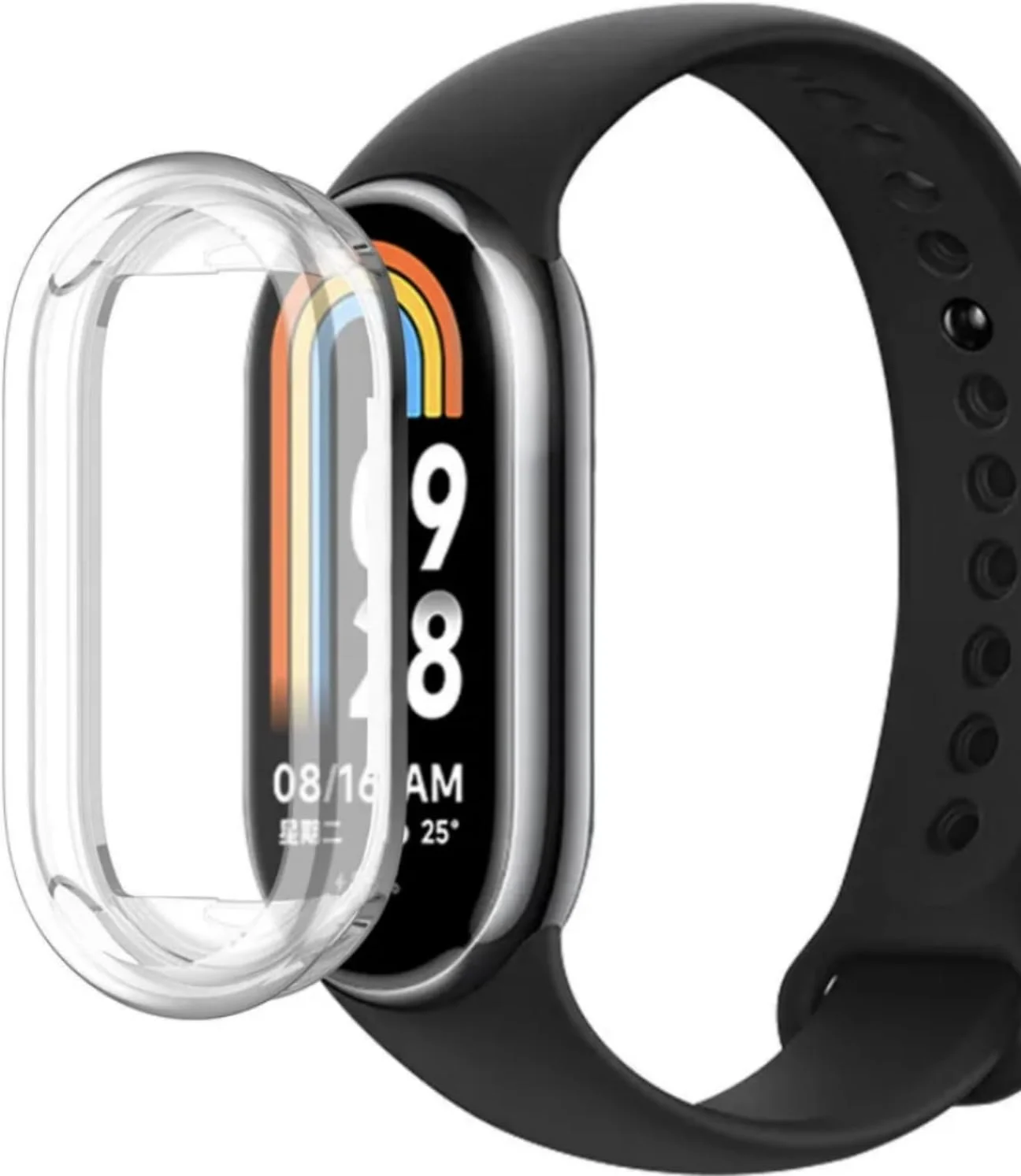 محافظ صفحه نمایش Skeido برای شیائومی می بند 8، محافظ صفحه نمایش TPU نرم با کنترل لمسی حساس، لوازم جانبی می بند 8 (شفاف) محافظ صفحه نمایش Skeido برای شیائومی می بند 8، محافظ صفحه نمایش TPU نرم با کنترل لمسی حساس، لوازم جانبی می بند 8 (شفاف)