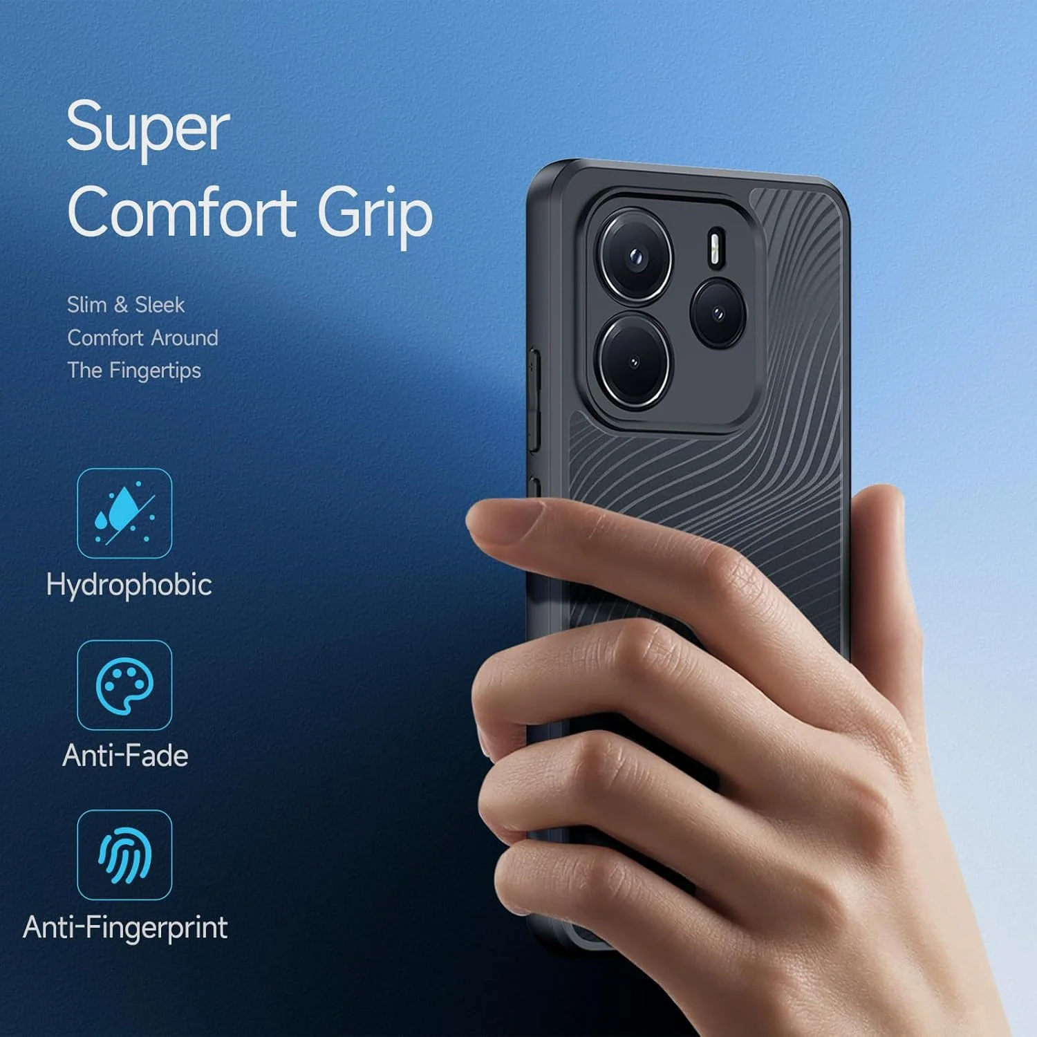 قاب محافظ باریک و مات سری Aimo داکس دوکیس مناسب برای شیائومی ردمی نوت 14 4G (163.25 میلیمتر) - محافظت در برابر ضربه و لغزش - مشکی قاب محافظ باریک و مات سری Aimo داکس دوکیس مناسب برای شیائومی ردمی نوت 14 4G (163.25 میلیمتر) - محافظت در برابر ضربه و لغزش - مشکی