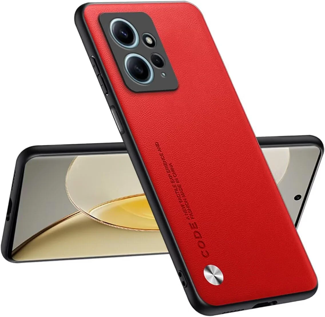 قاب گوشی موبایل مناسب برای ردمی نوت 12 (4G) (6.67 اینچ) - محافظت ایمن و شیک - قرمز قاب گوشی موبایل مناسب برای ردمی نوت 12 (4G) (6.67 اینچ) - محافظت ایمن و شیک - قرمز