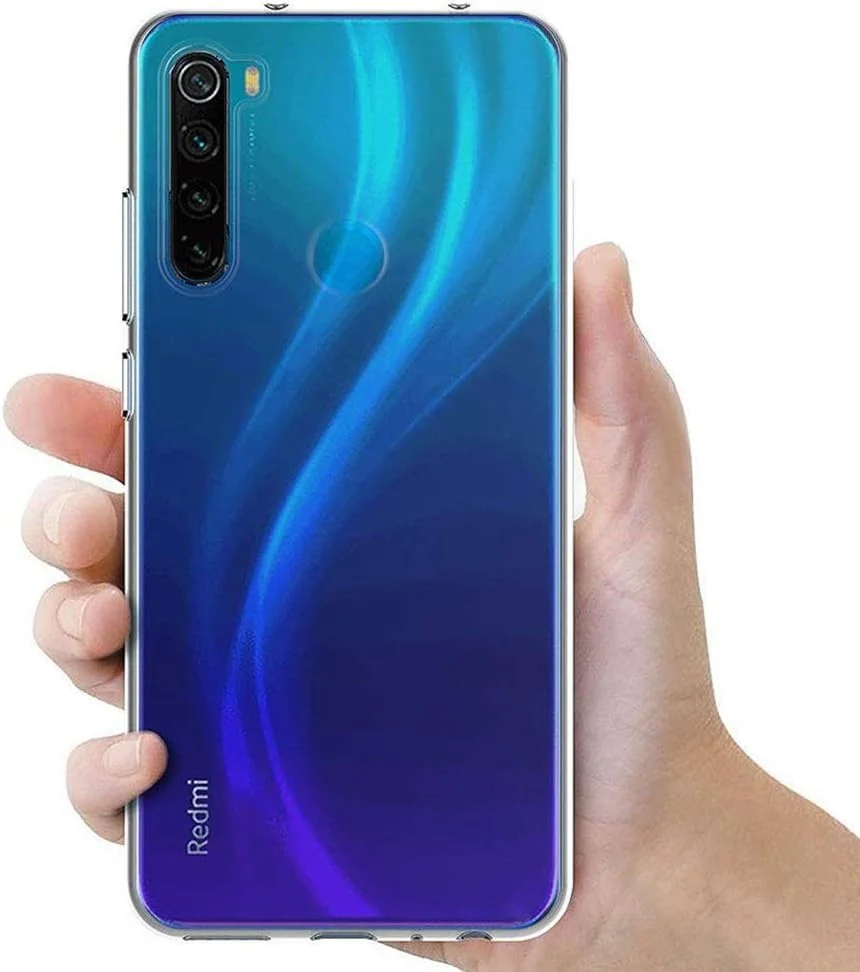 قاب محافظ گوشی شیائومی ردمی نوت 8 (6.3 اینچ) مدل ژلهای TPU نرم با پوشش پشتی شفاف قاب محافظ گوشی شیائومی ردمی نوت 8 (6.3 اینچ) مدل ژلهای TPU نرم با پوشش پشتی شفاف