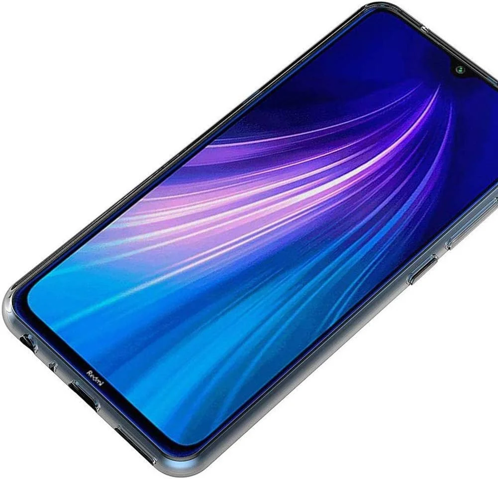 قاب محافظ گوشی شیائومی ردمی نوت 8 (6.3 اینچ) مدل ژلهای TPU نرم با پوشش پشتی شفاف قاب محافظ گوشی شیائومی ردمی نوت 8 (6.3 اینچ) مدل ژلهای TPU نرم با پوشش پشتی شفاف