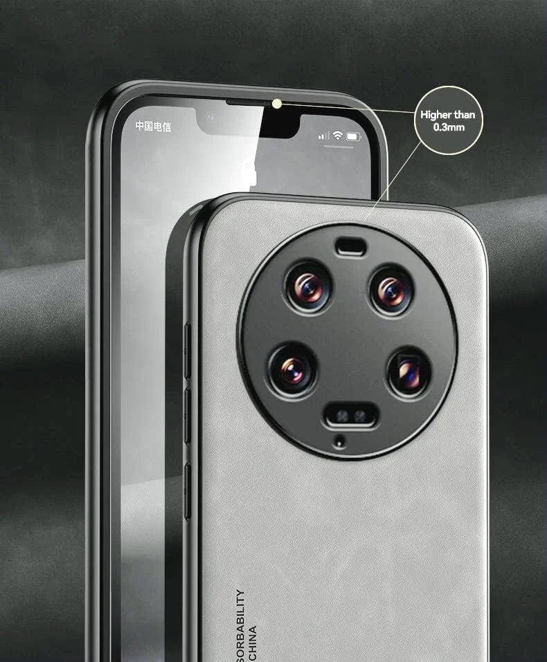 قاب ابریشمی Kepuch برای شیائومی 13 اولترا - کاور بامپر با صفحه فلزی داخلی برای شیائومی 13 اولترا - خاکستری قاب ابریشمی Kepuch برای شیائومی 13 اولترا - کاور بامپر با صفحه فلزی داخلی برای شیائومی 13 اولترا - خاکستری