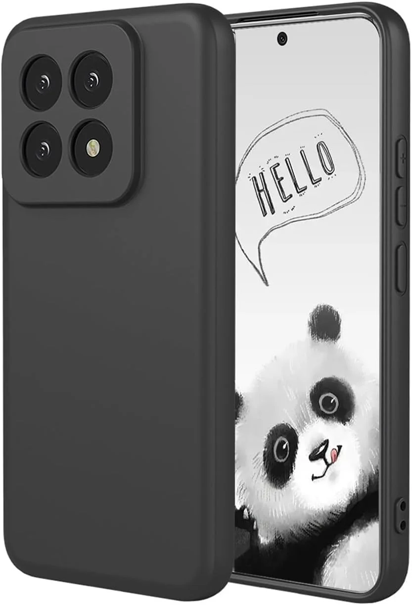 قاب محافظ گوشی شیائومی 14T Pro، کاور سیلیکونی TPU با محافظت از دوربین، پوشش پشتی نازک، انعطاف پذیر و نرم برای شیائومی 14T Pro (مشکی) قاب محافظ گوشی شیائومی 14T Pro، کاور سیلیکونی TPU با محافظت از دوربین، پوشش پشتی نازک، انعطاف پذیر و نرم برای شیائومی 14T Pro (مشکی)