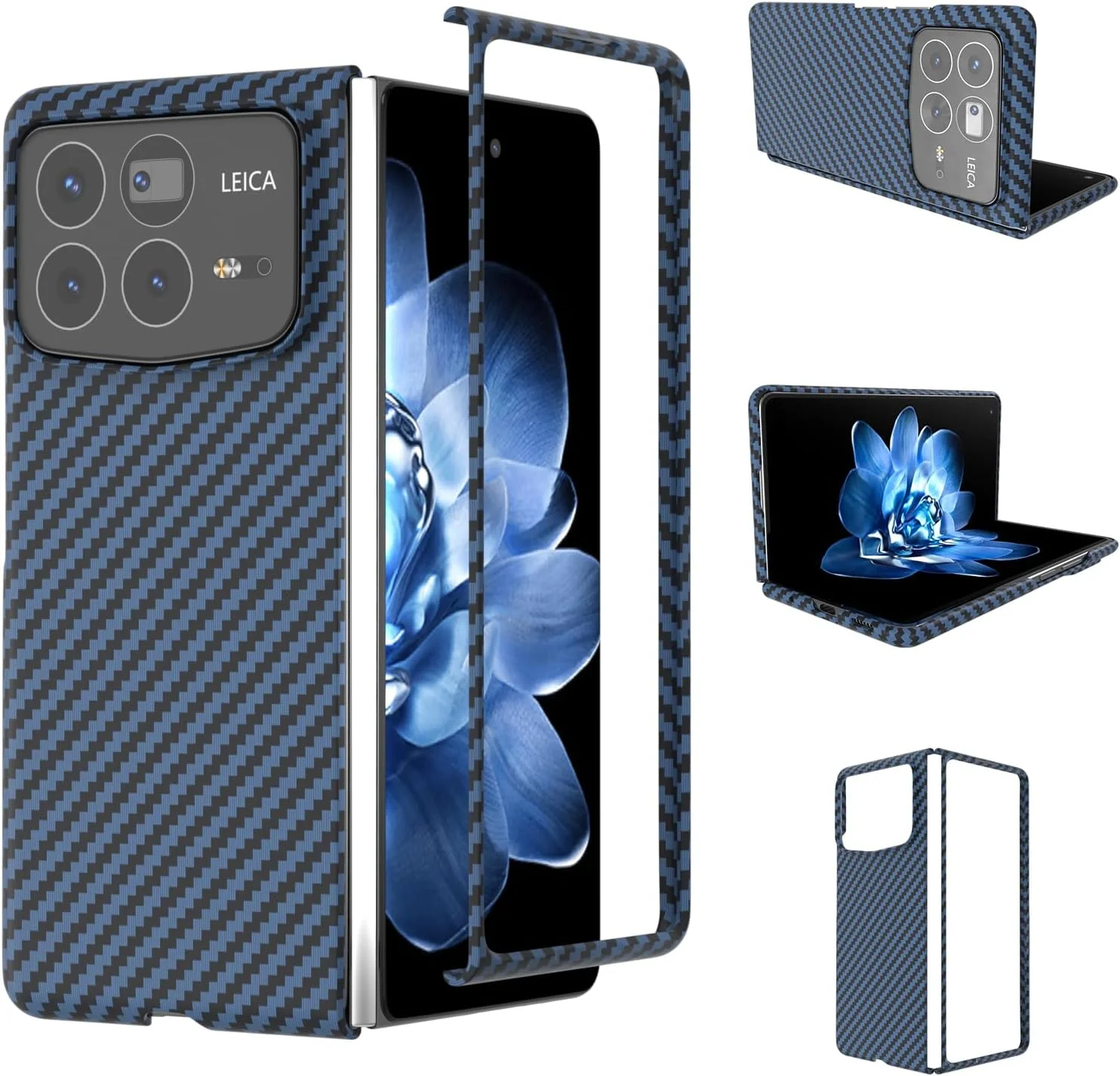 کاور محافظ گوشی تاشو شیائومی میکس فولد 4، سری کربنی (آبی) کاور محافظ گوشی تاشو شیائومی میکس فولد 4، سری کربنی (آبی)