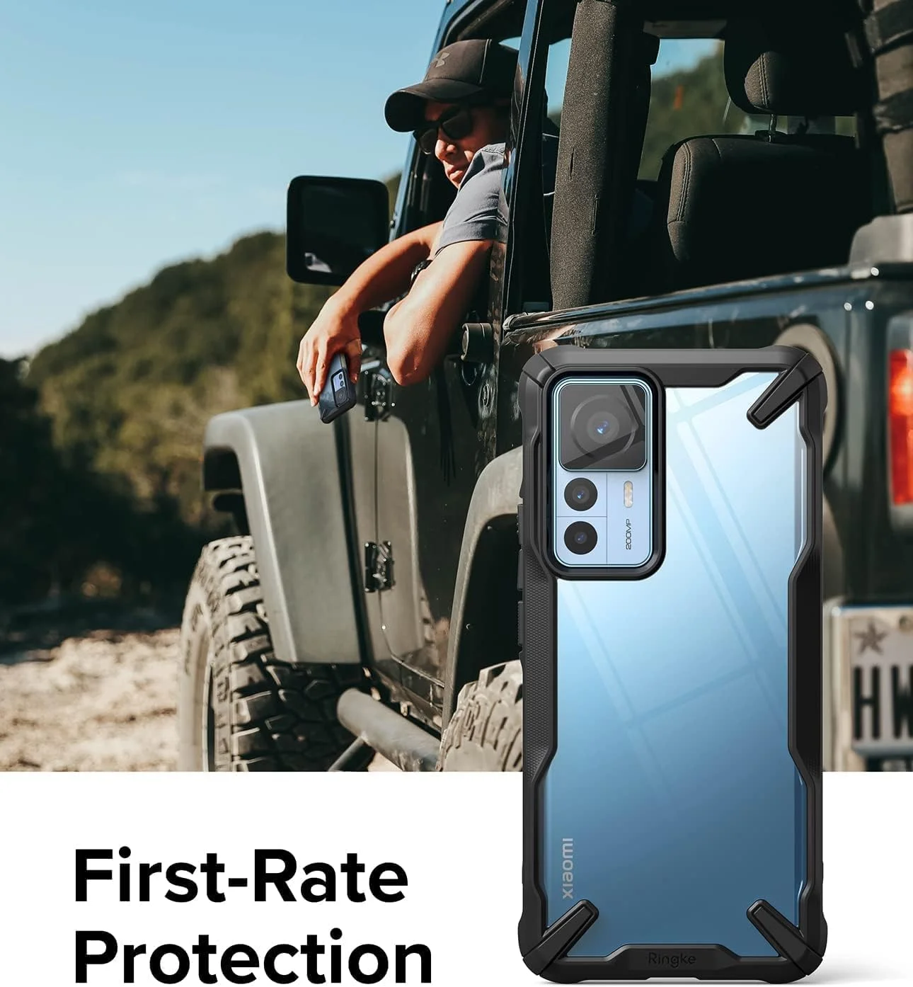 کاور محافظ ضد خش رینکه Fusion-X سازگار با گوشی های شیائومی 12T و 12T Pro، بامپر تقویت شده، پشت سخت شفاف، مقاوم در برابر ضربه، پوشش محافظ پیشرفته (مشکی) کاور محافظ ضد خش رینکه Fusion-X سازگار با گوشی های شیائومی 12T و 12T Pro، بامپر تقویت شده، پشت سخت شفاف، مقاوم در برابر ضربه، پوشش محافظ پیشرفته (مشکی)