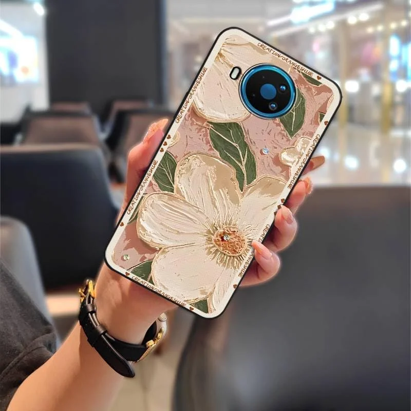 قاب گوشی سازگار با نوکیا 8.3/8 V 5G UW، محافظ سیلیکونی ضد ضربه، ضد آب، نرم، کیف گوشی TPU، مقاوم در برابر گرد و غبار