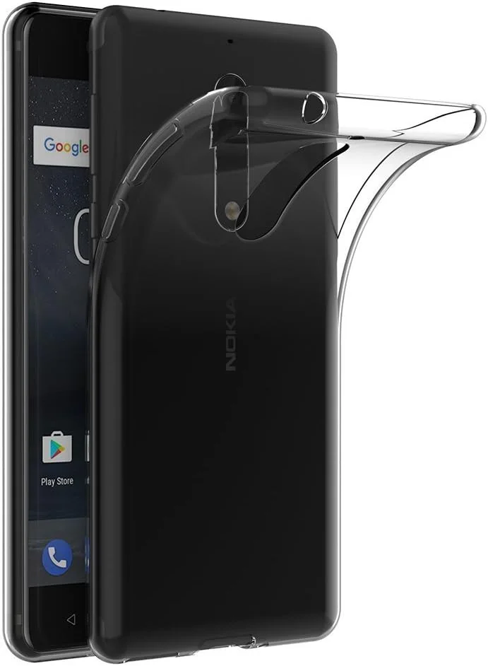 قاب محافظ ژله ای نرم MaiJin برای نوکیا 5 (5.2 اینچ) با پوشش پشتی شفاف قاب محافظ ژله ای نرم MaiJin برای نوکیا 5 (5.2 اینچ) با پوشش پشتی شفاف