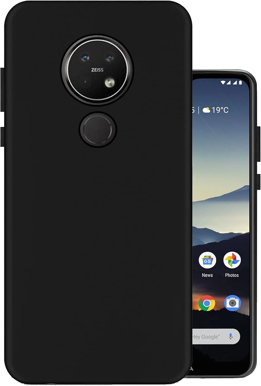 کاور محافظ گوشی نوکیا 7.2 و نوکیا 6.2 - کاور نرم و منعطف با قابلیت جذب شوک برای نوکیا 7.2 و نوکیا 6.2، مشکی مات، برند HELLO ZONE کاور محافظ گوشی نوکیا 7.2 و نوکیا 6.2 - کاور نرم و منعطف با قابلیت جذب شوک برای نوکیا 7.2 و نوکیا 6.2، مشکی مات، برند HELLO ZONE