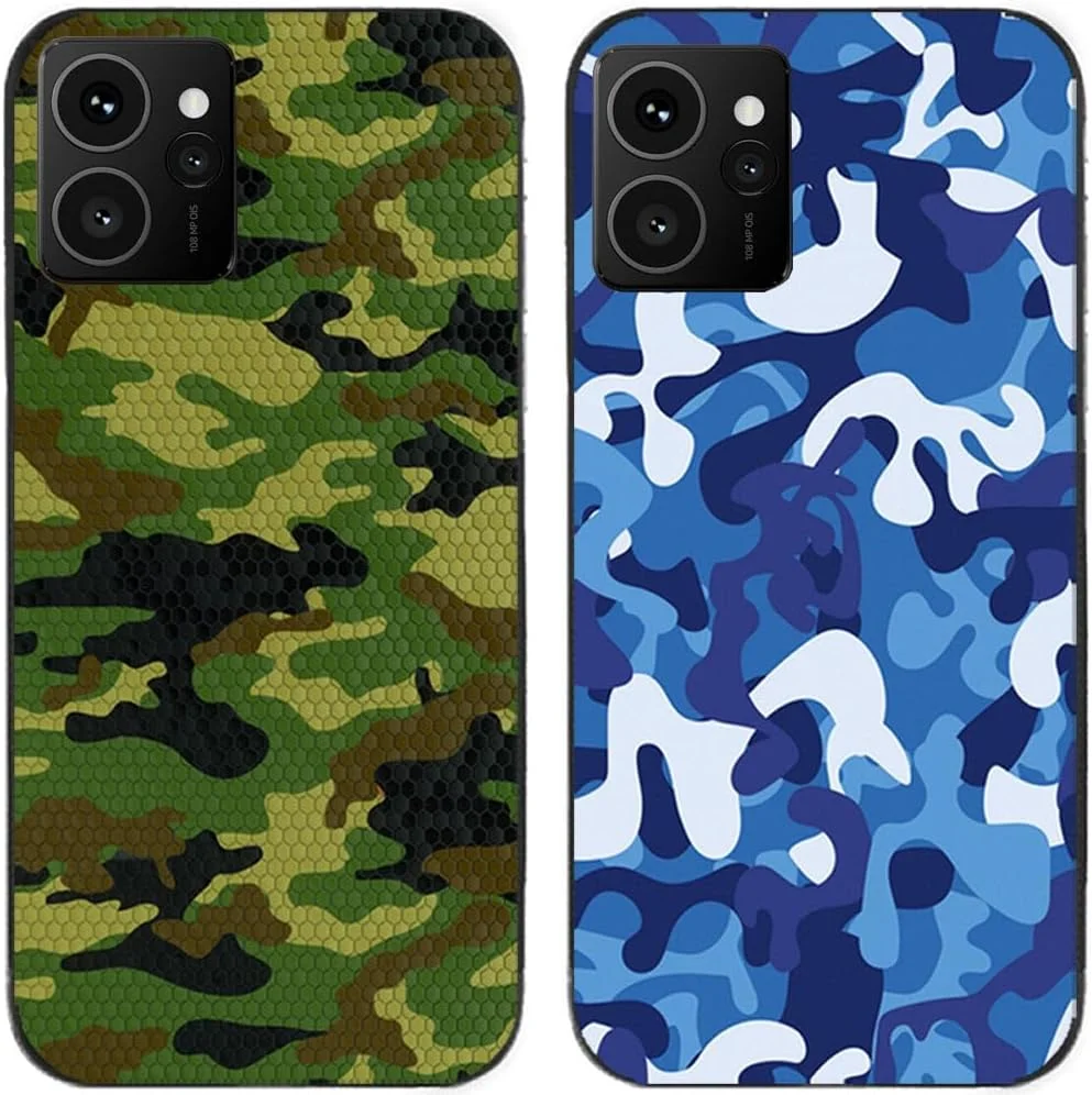 کاور محافظ ژلهای TPU طرح چاپی استتار (مناسب برای نوکیا HMD Skyline) - بسته دو عددی کاور محافظ ژلهای TPU طرح چاپی استتار (مناسب برای نوکیا HMD Skyline) - بسته دو عددی