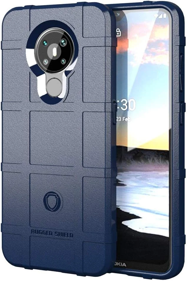 قاب محافظ هوآتیان سازگار با نوکیا 5.3، مقاوم در برابر سقوط و ضد خش، باریک، ساخته شده از سیلیکون نرم TPU و PC سخت. قاب محافظ هوآتیان سازگار با نوکیا 5.3، مقاوم در برابر سقوط و ضد خش، باریک، ساخته شده از سیلیکون نرم TPU و PC سخت.